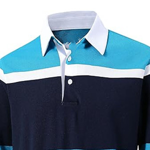 Polo liso de alta calidad para hombre, camisetas de polo de golf informales deportivas de manga corta en blanco al por mayor de Dress Sports - Product Image 2