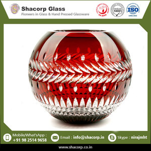 Bougie de haute qualité bol en cristal à vendre meilleur bol en verre décoratif au prix de gros - Product Image 2