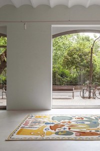 พรมปูพื้นขนแกะตกแต่งด้วยมือสำหรับเด็กแปดตาเวียขนาด5x8 6x9 8x10x12มีสัตว์ขนาดใหญ่สำหรับห้องนั่งเล่นห้องน้ำ - Product Image 2