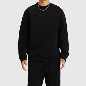 เสื้อสเวตเชิ้ตผู้ชายคอวี ผ้าฟลีซ ปี 2025 ผ้าฝ้าย 100% เป็นมิตรกับสิ่งแวดล้อม กันลม สำหรับฤดูใบไม้ร่วง บริการ OEM ตัดเย็บตามสั่ง แขนปกติ - Product Image 3