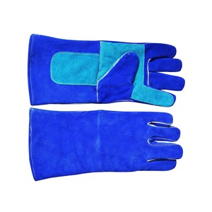 ถุงมือเชื่อมถุงมือหนังถุงมือทำงานก่อสร้าง - Product Image 2