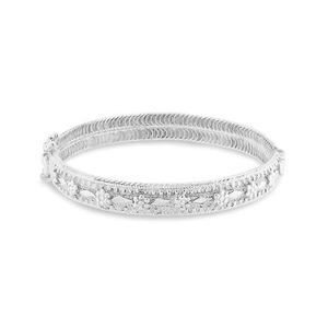 Filigrana de Plata de Ley 925 Hecha a Mano con Forma de Flor, Oro de 14K, Oro de 18K, Oro Rosa, Platino, Rodio, Incrustada con Diamantes, Elegante Oro - Product Image 3