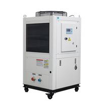 Compact 1 Tr à 10 Tr (tonne) refroidisseur de liquide de refroidissement industriel broche d'huile refroidisseur de liquide de refroidissement capacité de refroidissement 6000Kcal/h LYD60PA