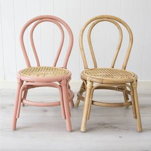 Top rated baby accessories <b>rattan</b> kid <b>chairs</b> small size woven <b>flower</b> seater <b>chair</b> for children - Product Image 2