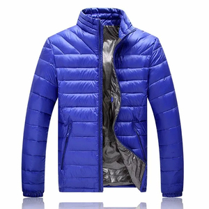 New Design Winter 2025 Collection <b>Functional</b> Style Hooded Blank Casual Cotton-padded Puff Jacket For Men - Product Image 3