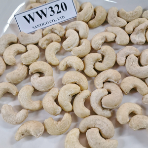 Échantillon GRATUIT Noyau de noix de cajou W320 Santigo Noix de cajou prêt à expédier Kaju Badam - Product Image 1