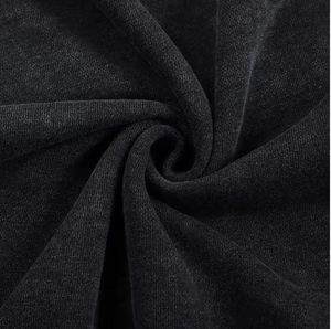 Alta calidad 350G algodón poliéster liso otoño Casual medio peso gota hombro más tamaño ácido lavado hombres sudaderas con cremallera completa - Product Image 6