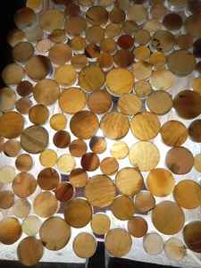 Handmade Eco-Friendly Buffalo Horn <b>Buttons</b> Natural Craft Customizable Size Sewing Fashion Animal Style 110% Natural DIY H - Product Image 3