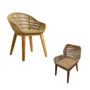 Indonesia Muebles de ratán Silla de comedor Marco de ratán nórdico para hotel Restaurante Precio al por mayor Fabricante directo - Product Image 4