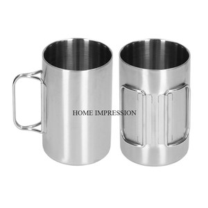 Pure Stainless Steel Coffee Cup and Mug Good Quality American Style <b>Drinking</b> Mug or <b>Measuring</b> Cup for Kitchenware Accessory - Product Image 6