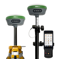 Kit SMA26 RTK GNSS avec portable Android, 4G/LoRa/WiFi, IP67, compensation d'inclinaison pour l'arpentage, la cartographie des terrains de construction