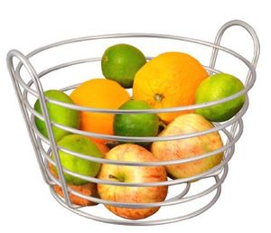 Corbeille à fruits en métal minimaliste pour les maisons modernes et propres, offrant une esthétique simple avec une fonctionnalité pratique au quotidien - Product Image 4