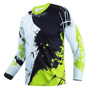 Camisetas de equipo de carreras, camisetas de motocicleta con diseño de sublimación y logotipo de marca personalizado, camisetas deportivas para hombres de INCREÍBLES INDUSTRIAS - Product Image 1