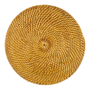 Sustainable Round RATTAN <b>PLACEMATS</b> CHARGER PLATES Eco-Friendly Vietnam Manufacturer Custom Sizes & Designs Available Handicraft - Product Image 1