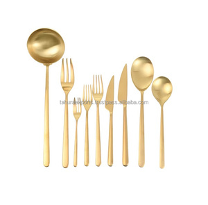 Juego de Cubiertos de acero inoxidable hechos a mano, tamaños personalizados, diseño caro, cubiertos de Metal para bodas, varias calidades de exportación - Product Image 6