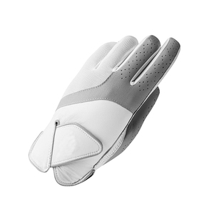 ถุงมือกอล์ฟผ้าหนังเต็มนิ้วถุงมือเล่นกีฬาสีขาวแบบจับแน่น - Product Image 5