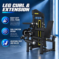 Appareil de musculation professionnel BN pour un ensemble complet de salle de sport, machine à exercices pour les jambes, les quadriceps et les ischio-jambiers, machine à flexions et extensions des jambes