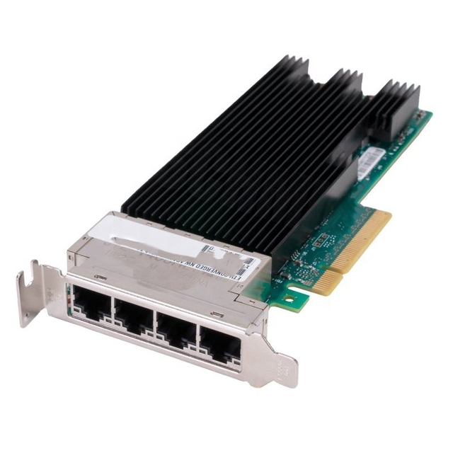 High Quality X710-DA4 Dual-Port 100Gb Ethernet PCIe Network Card PCIe 10G Server NIC