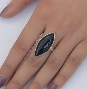 925 Stamped Handmade Gemstone Black Onyx <b>Spinner</b> <b>Ring</b> Jewelry 925 Sterling Silver Best Quality Natural Designer Promise <b>Ring</b> - Product Image 3