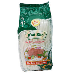 OEM/Private Label Nhat Huong Factory Direct Dried <b>Rice</b> Noodle 20-30cm Length Smooth Texture Bag Pack - Product Image 2