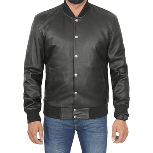 2024 hommes décontracté hiver motard veste en cuir de vachette véritable haute rue moteur épissage personnalisable pour printemps automne mode - Product Image 3