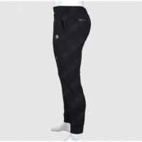 Pantalon de survêtement athlétique personnalisé pour hommes, jogging de randonnée léger, avec poches zippées de haute qualité, pantalon pour hommes, straight curved rayé