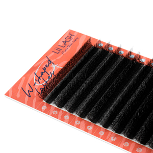 ขนตาปลอมหนา4-25มม. สีดำด้านพร้อม5D ขนตาปลอม - Product Image 5