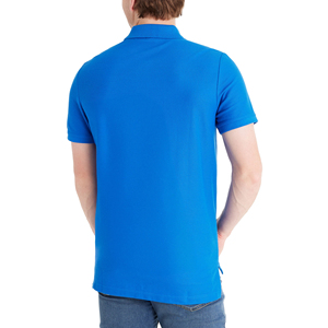 Vente en gros 100% T-shirt polo de golf en coton pour hommes uniforme brodé impression unie chemises polo décontractées à col pour hommes - Product Image 2