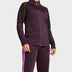 Tallas grandes para mujer Tops de poliéster Slim Fit Cómodo para todos los días y el trabajo Chándales de poliéster - Product Image 3