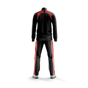 Custom Full <b>Zip</b> Slim Fit Sleeve Tracksuits Active Winter Wear Lightweight and Comfortable Sportswear Set - Product Image 3