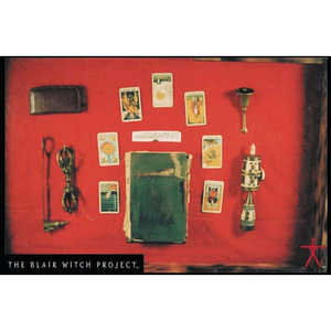 Carte postale Blair Witch Project, décoration d'Halloween - Product Image 1