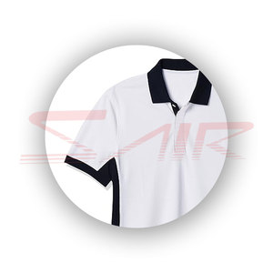 Polos pour hommes légers et respirants T-shirts en coton et fibre de bambou de couleur unie du Pakistan Polos pour hommes de haute qualité - Product Image 4