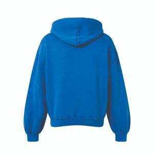 Patrón de diseñador Técnica bordada Invierno Personalizado Hombres Full Zip up Hoodies 500 Gsm Algodón Doble capa Peso pesado - Product Image 5