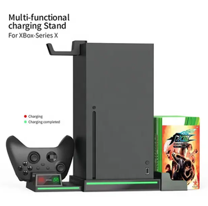Consola Xbox Series X de 1 TB Negra con 2 Controles, 10 Juegos y Auriculares, Enchufe Europeo, Certificación CE, Garantía de 12 Meses, Uso Doméstico - Product Image 2