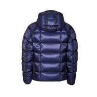 Doudoune Homme Hiver Chaude et Imperméable, Rembourrée Intégralement, Qualité Supérieure, Fabrication Personnalisée avec Logo Imprimé