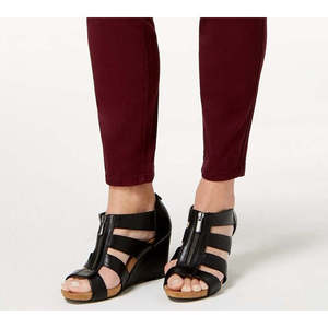 Jeans Skinny da Donna Style Co, Vestibilità Curvy, Denim Traspirante, Vita Media, Stile Boyfriend, Casual, Colore Vino, Disponibile fino alla 6XL - Product Image 3