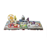 Servicio de impresión de libros para niños de libros emergentes coloridos de calidad superior del fabricante indio