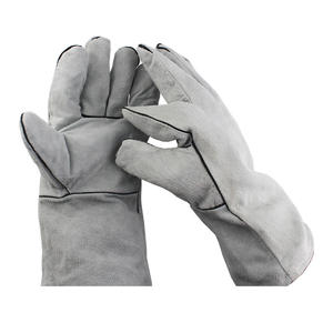 Guantes de soldadura Venta caliente de cuero de alta calidad TIG / MIG Guantes de soldadura Pakistán - Product Image 4