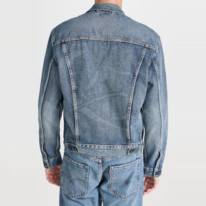 Veste en jean fabriquée au Pakistan de qualité supérieure Veste en jean au design personnalisé Veste en jean vente en gros - Product Image 2