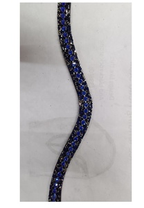 Cintas para la Frente de Cuero Ligero de Alta Calidad Rub International para Equitación, Diseño Deportivo Novedoso con Cristales, Personalizables en Todos los Tamaños - Product Image 5