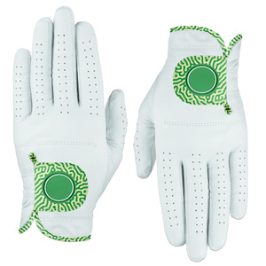 Toutes les tailles disponibles Logo personnalisé Gants de golf professionnels en peau de mouton pour hommes Gants de golf en cuir Cabretta personnalisés OEM pour hommes - Product Image 1