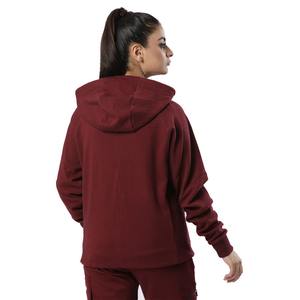 Conjunto de Sudadera con Capucha y Pantalones Deportivos de Felpa Gruesa de Color Personalizado para Mujer, Tendencia Principal de 2024, 100% Algodón, con Cremallera, para Invierno - Product Image 4