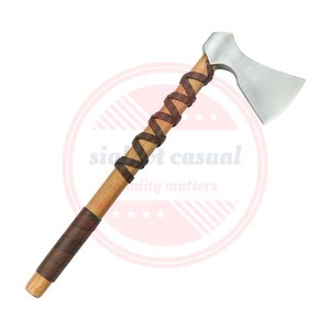 ขวานสเตนเลสไวกิ้งพร้อมที่จับไม้ - Product Image 2