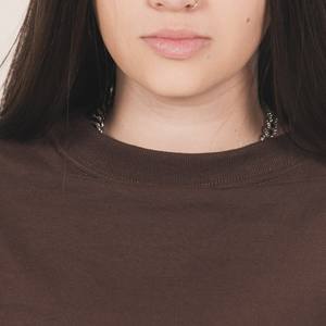 100% algodón manga corta Camiseta cuello redondo de gran tamaño y longitud larga para hombres y mujeres diseño personalizado impresión Digital sólida en blanco - Product Image 6