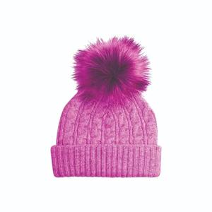 Adult Fashion Beanie <b>Cap</b> <b>Winter</b> Stretch Fit Ribbed Texture Stripe Featuring Bows Camouflage Character Designs Breathable - Product Image 2