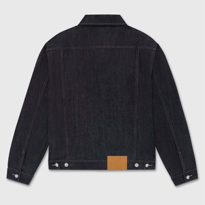 Chaqueta de camionero de mezclilla de alto rendimiento suave y transpirable perfecta para actividades casuales y al aire libre - Product Image 5