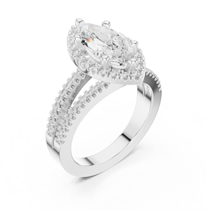 แหวนไพลิน14K ดีไซน์รัศมีที่เป็นเอกลักษณ์ - Product Image 5