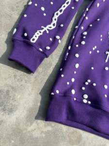 Ensemble de sweat-shirts en molleton français 3D personnalisés pour l'impression numérique, 500 g/m², poids lourd, coton, effet délavé vintage - Product Image 4