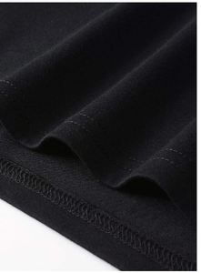 Nouvelle chemise d'été pour homme à manches courtes, unie, 100% coton tricoté 240g, style hip-hop, respirante - Product Image 5