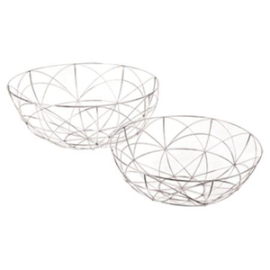 Ustensiles de cuisine corbeille à fruits fil de fer couleur blanche corbeille à fruits dernière conception panier de stockage de fruits décoratif pour la maison - Product Image 1